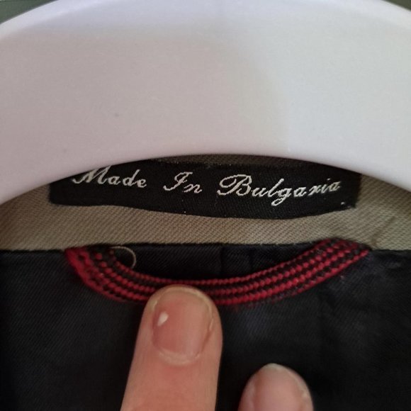 PIERRE Cardin Men Fundamentals Light Gray Blazer Size 40R - Picture 3 of 9